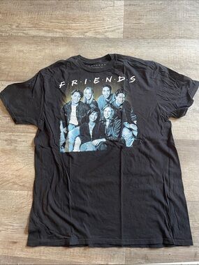FRIENDS Graphic Tee - Black Crewneck Shirt